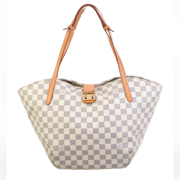 Louis Vuitton Handbags - Authentic Louis Vuitton Damier Azur Salina PM code DU4152.